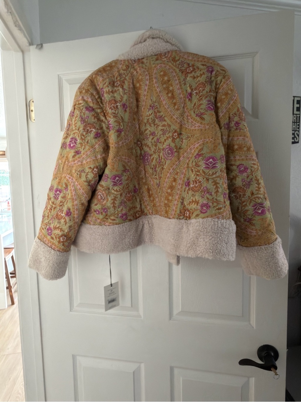 Spell Floral Paisley Belladonna Reversible Jacket BNWT L - Picture 6 of 8